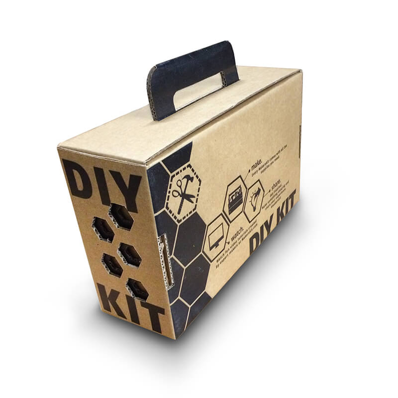 Handle Box Packaging Graphic Design Galia Design Industrial